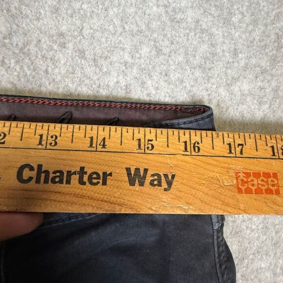 Robin's Red Label men’s Size 33 moto Black Distressed Skinny Ankle Pants Jeans - Picture 6 of 11